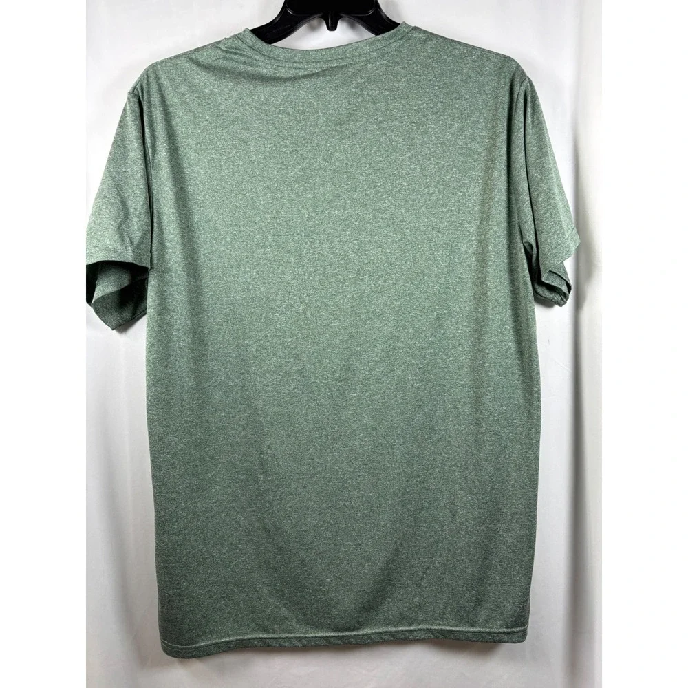 Lot of 4 Mens 2XL Heathered Performance T-Shirts Short Sleeve Crew Neck Basics - Picture 6 of 13